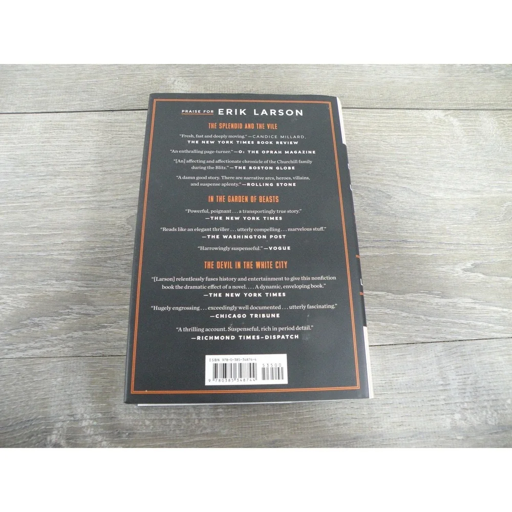 The Demon of Unrest by Erik Larson - 2024 First Edition Hardcover Civil War